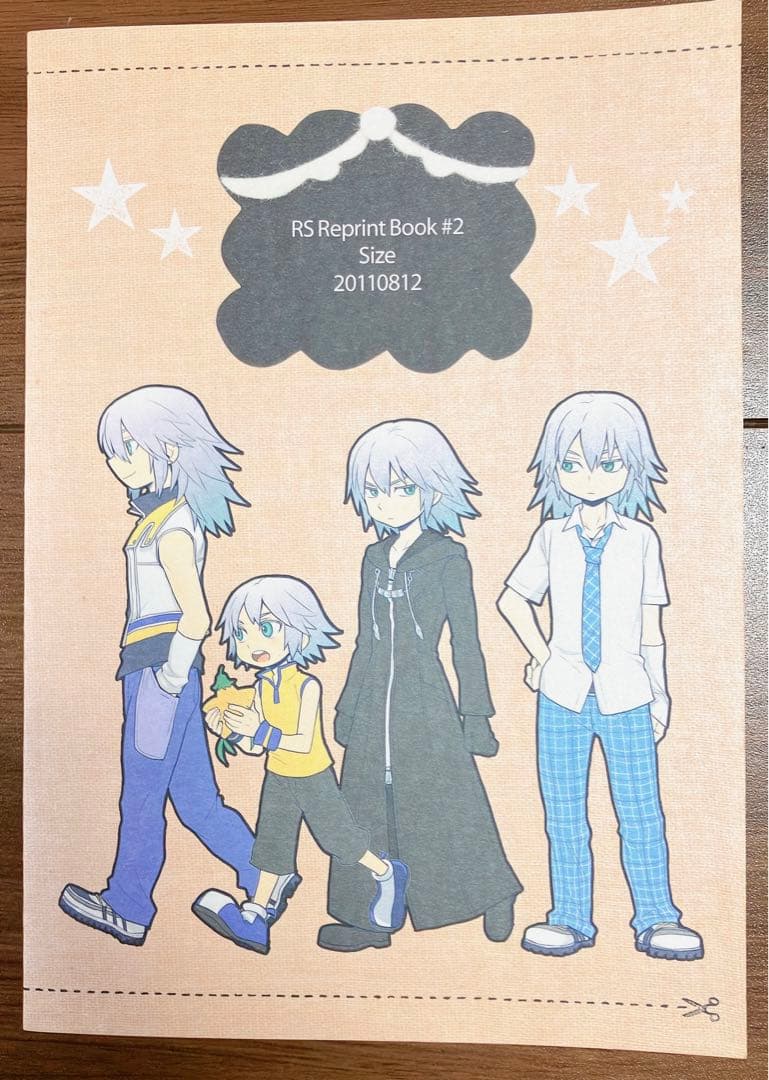 キングダムハーツ　再録本　同人誌　リクソラ　陸空　Re:Ssize RSsize