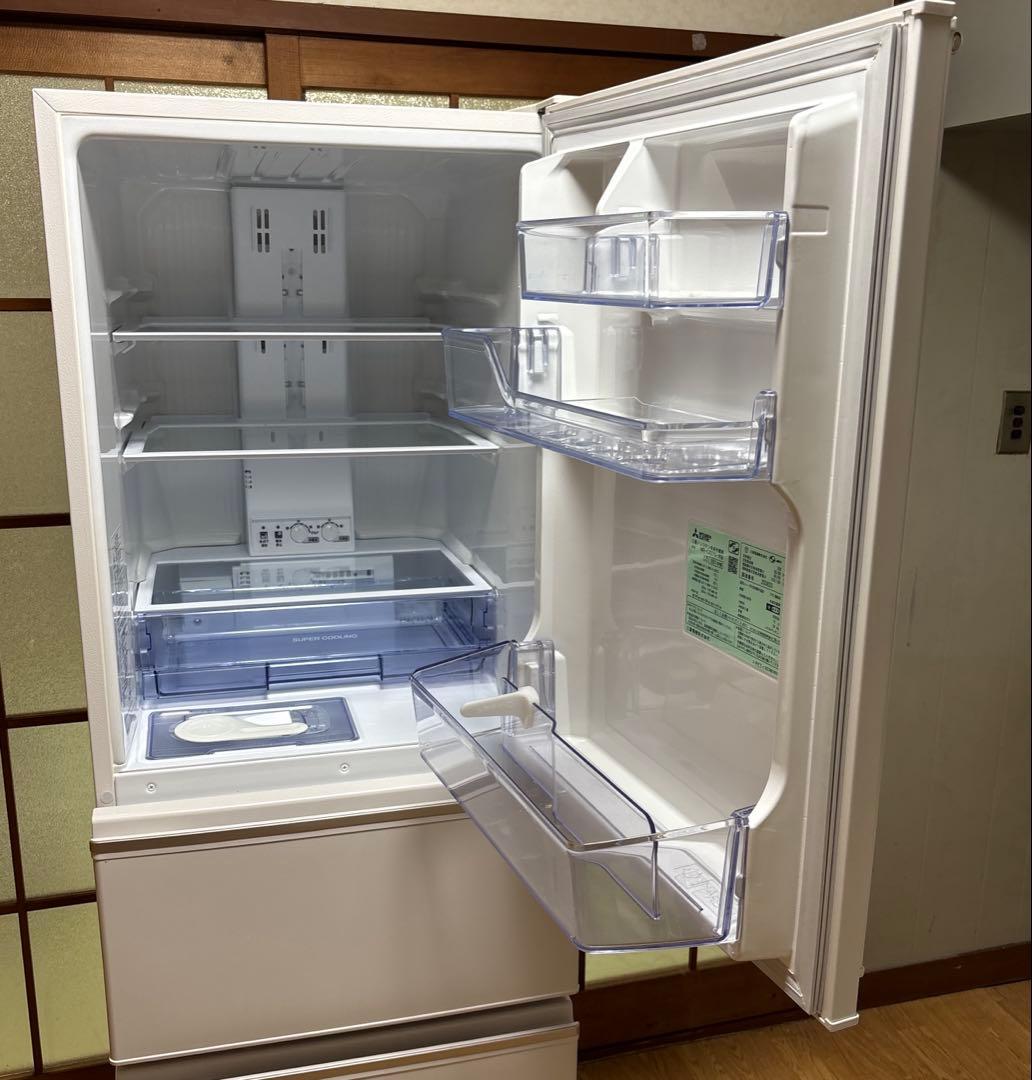 【たのメル便】ノンフロン冷凍冷蔵庫MR-CX27G-W 272L 2021年度