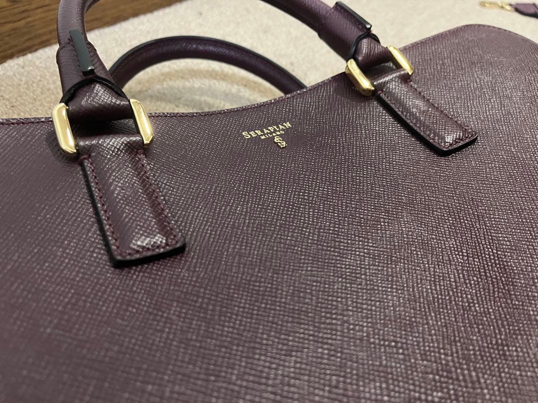 未使用 セラピアン レザービジネスバッグ ブリーフケース