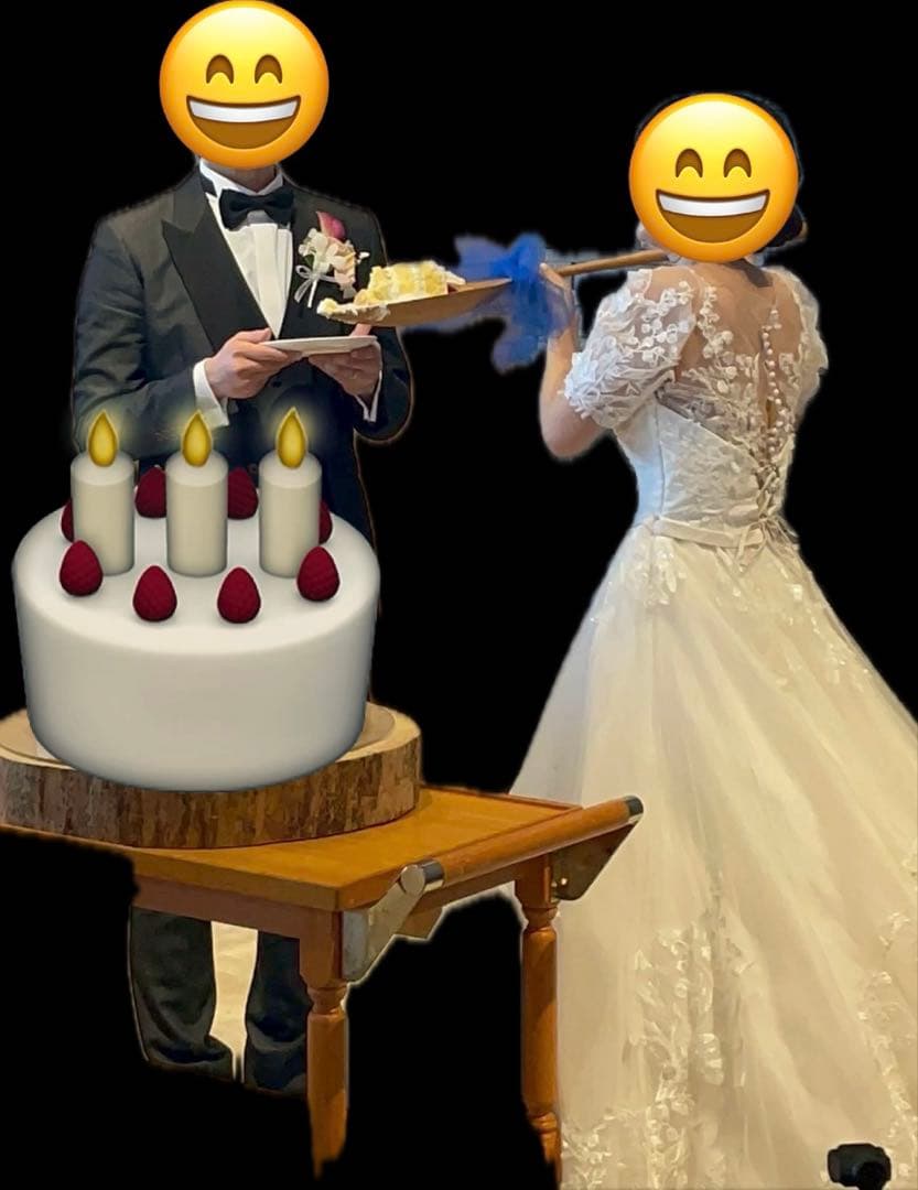 木製ピッグスプーン2個セット 青いリボン付き