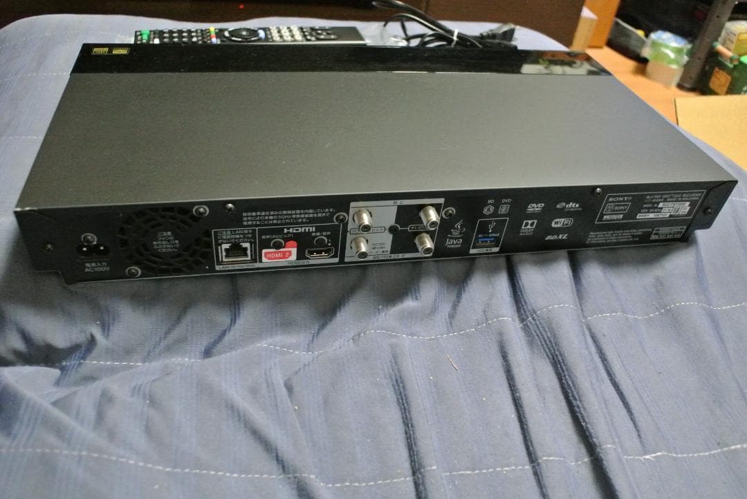 SONY BDZ-FBT2000 4K対応 ブルーレイレコーダー動作品