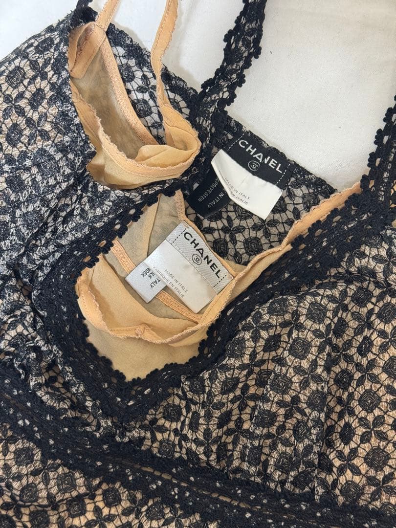 CHANEL レースキャミソール サイズ2