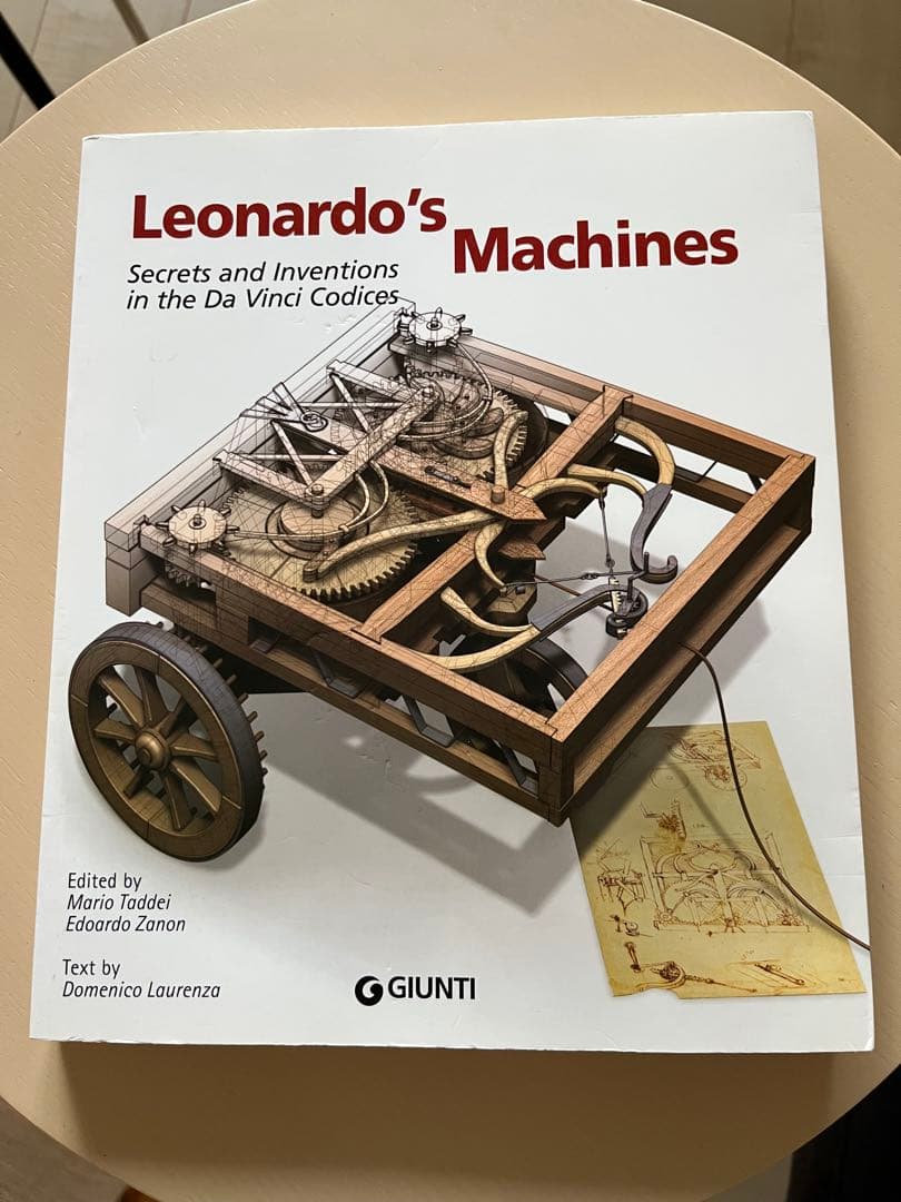 Leonardo’s Machines★書籍★スペインで購入 洋書