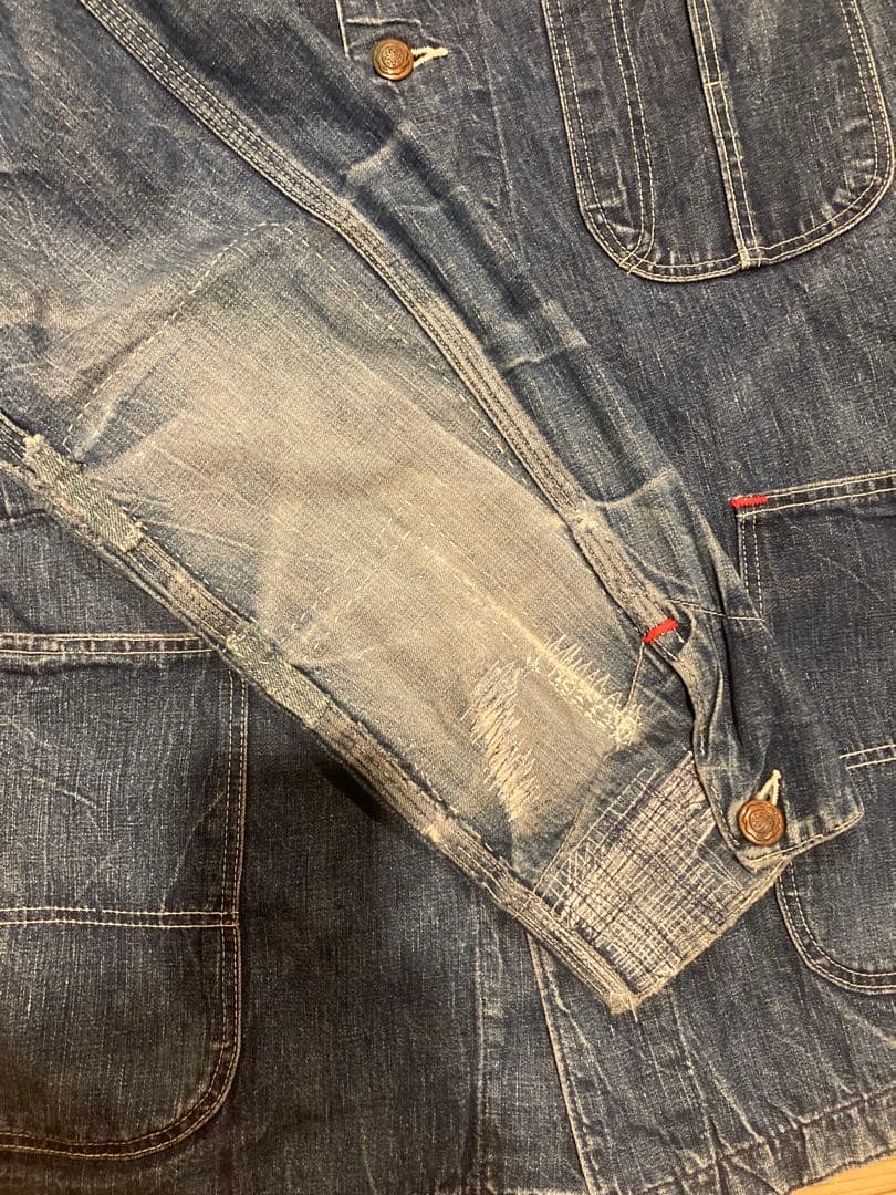 スペシャル！50's USA ビンテージ　BLUE GEM デニム カバーオール