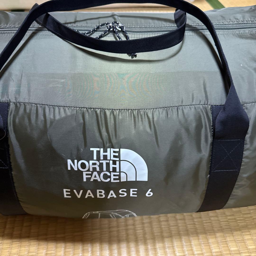 ノースフェイス エバベース6 フットプリント付き 専用ペグ無し
