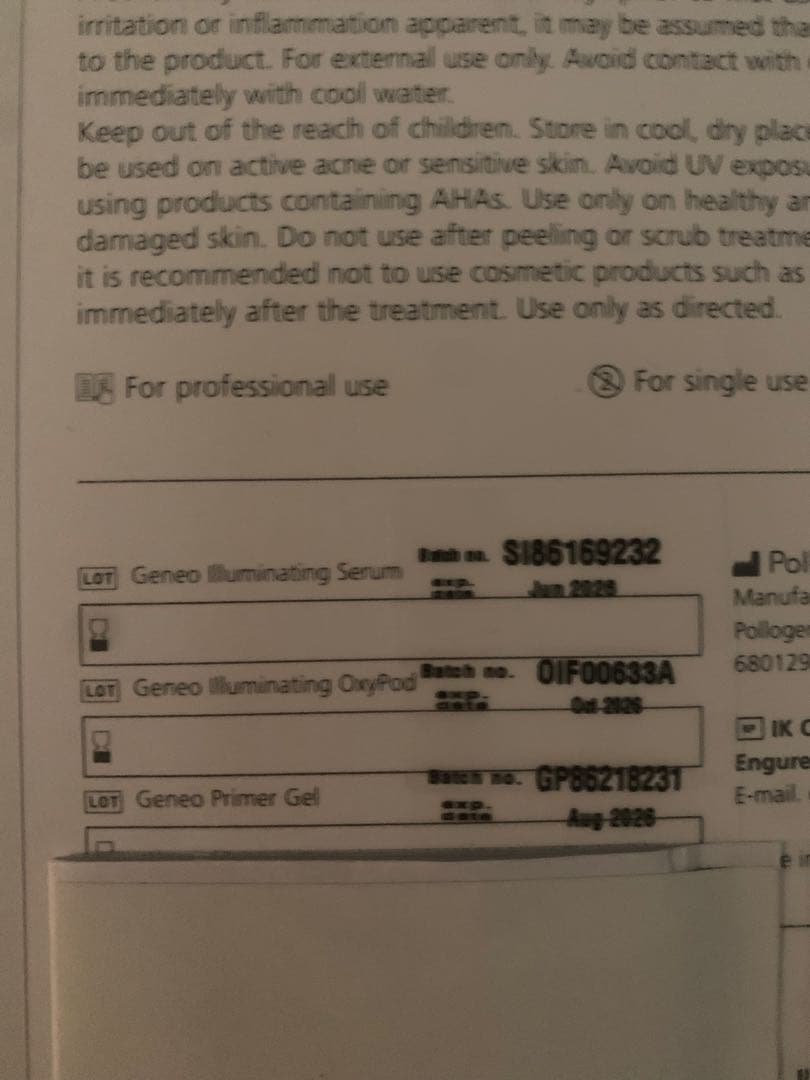 【特価品】ＧＥＮＥＯトリートメントキット　ＳＨＹＮＹ（シャイニー）10個