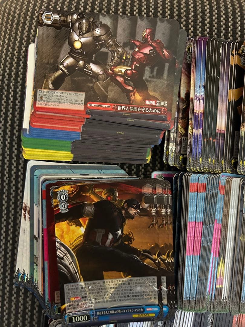 ヴァイスシュヴァルツmarvel vol.3 SR、RRR以下4コン　全100種