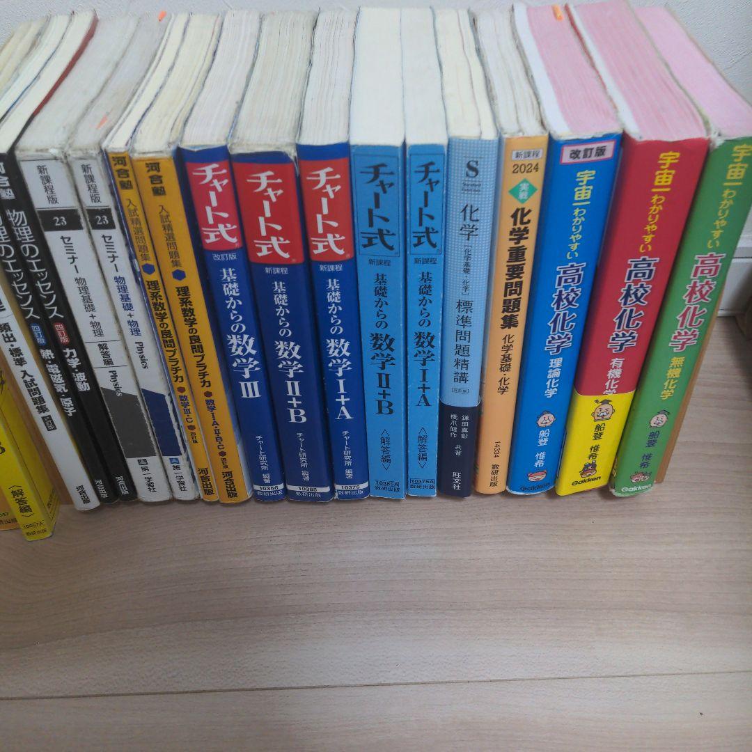 理系国公立向け　参考書まとめ売り