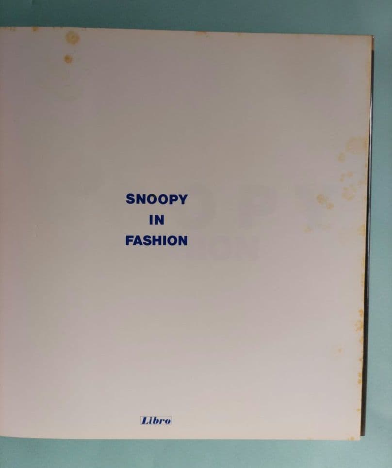 や*ば様 SNOOPY IN FASHION アートブック
