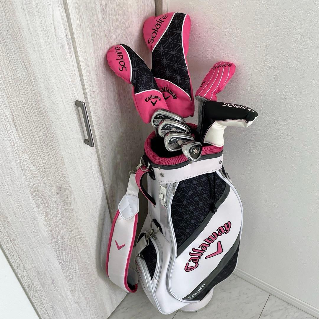 美品　現行最新モデル　キャロウェイ　ソレイユ　レディース　ゴルフクラブセット
