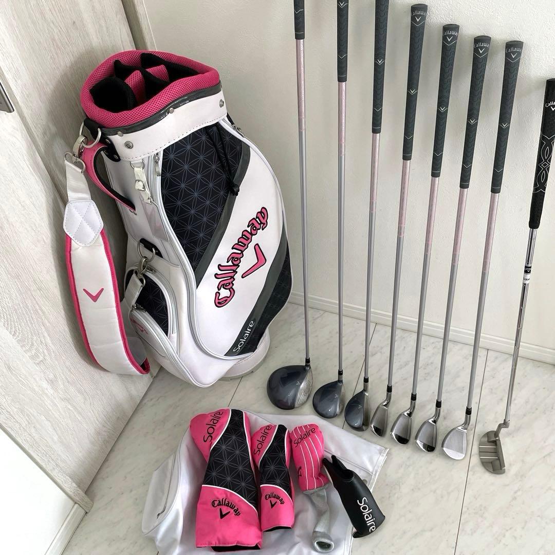 美品　現行最新モデル　キャロウェイ　ソレイユ　レディース　ゴルフクラブセット