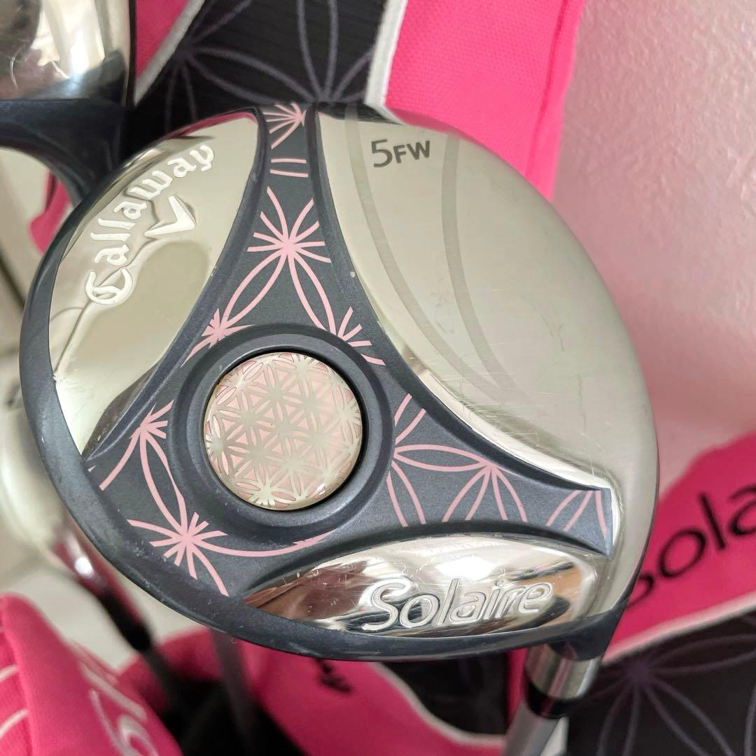 美品　現行最新モデル　キャロウェイ　ソレイユ　レディース　ゴルフクラブセット