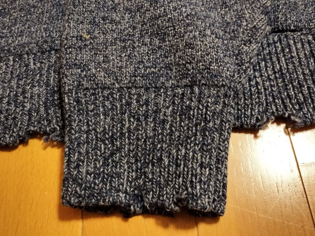 22aw UNUSED アンユーズド ボートネック ニット セーター