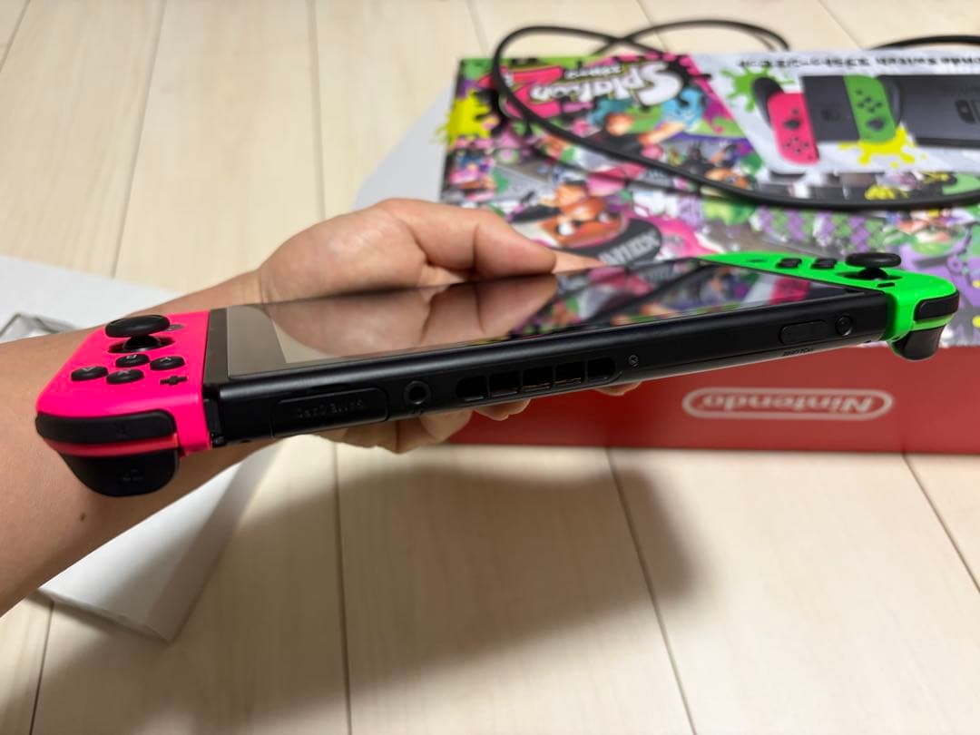 Nintendo Switch Splatoon2エディション（中古、美品)