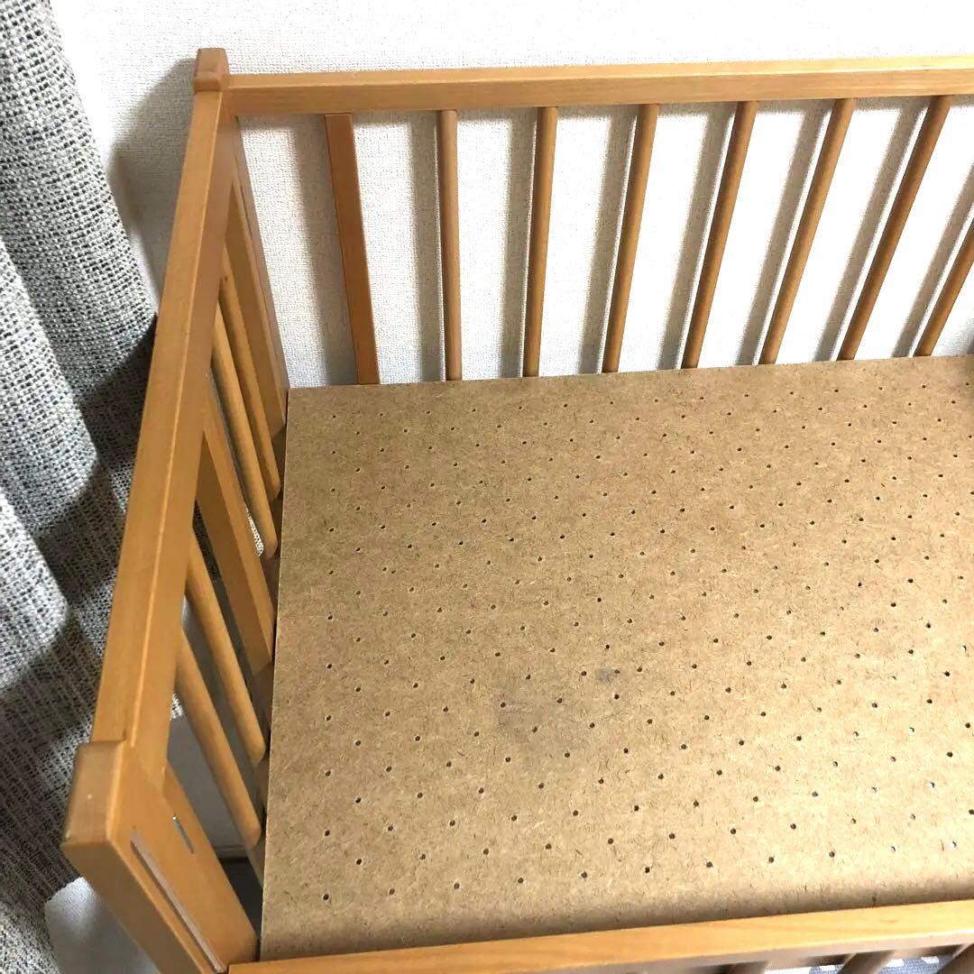 「ワンタッチハイベッド　クール★ミニ」 日本製ベビーベッド 石崎家具