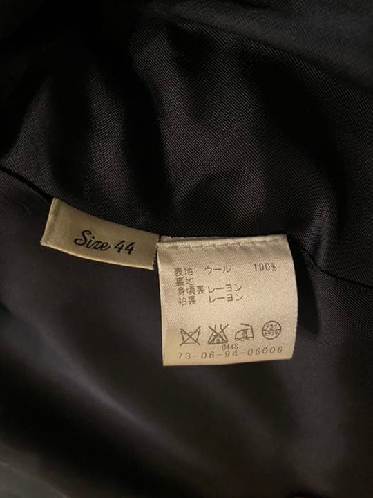 DRIES VAN NOTEN ネイビー スーツ