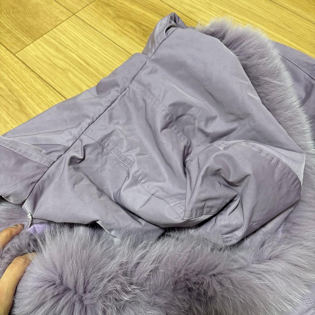 最終値下げ　新品　タグ付き　スコットクラブ　モッズコート　ファー