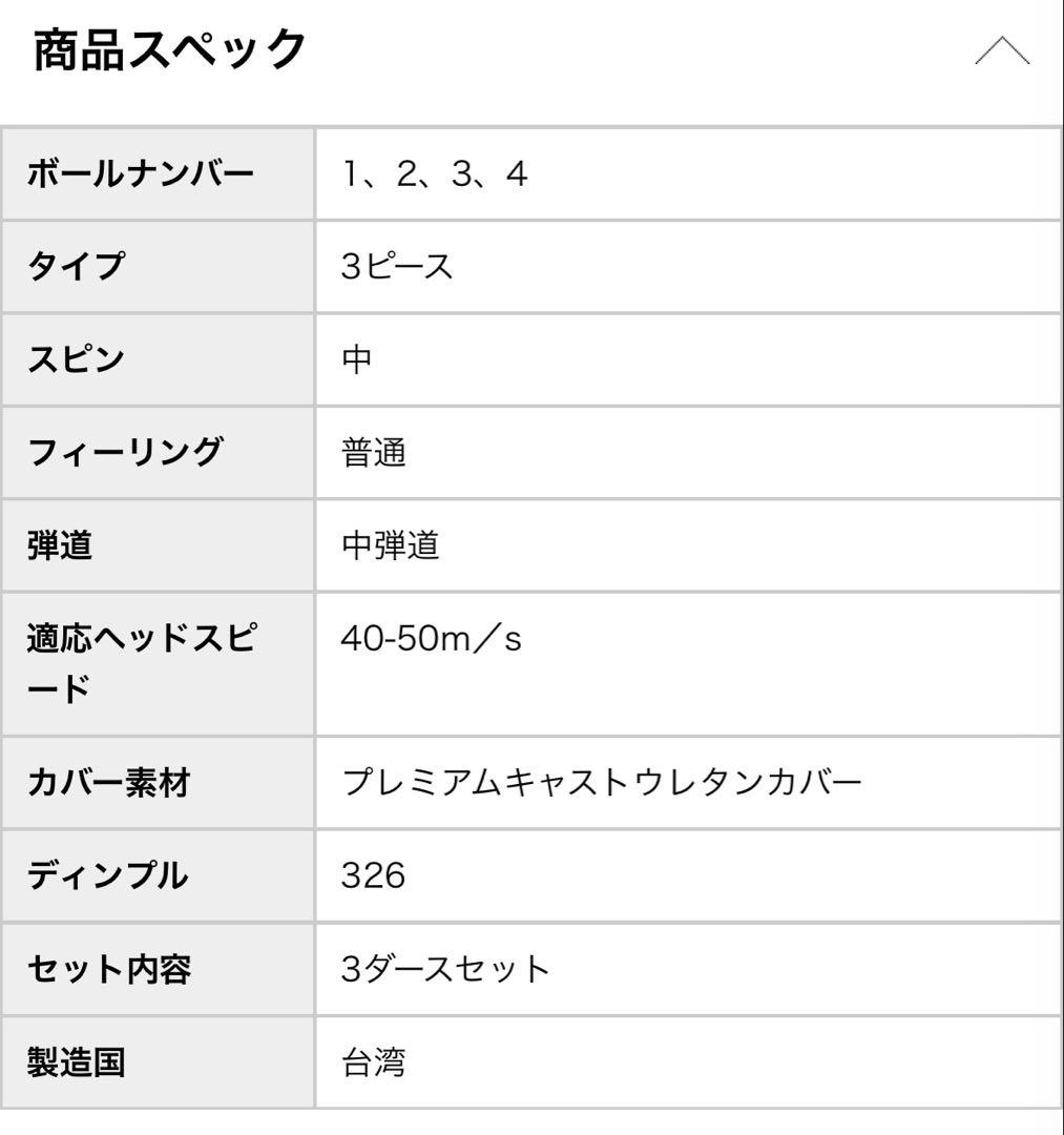 本間ゴルフ　TW-X　2024年モデル　３ダース ホワイト