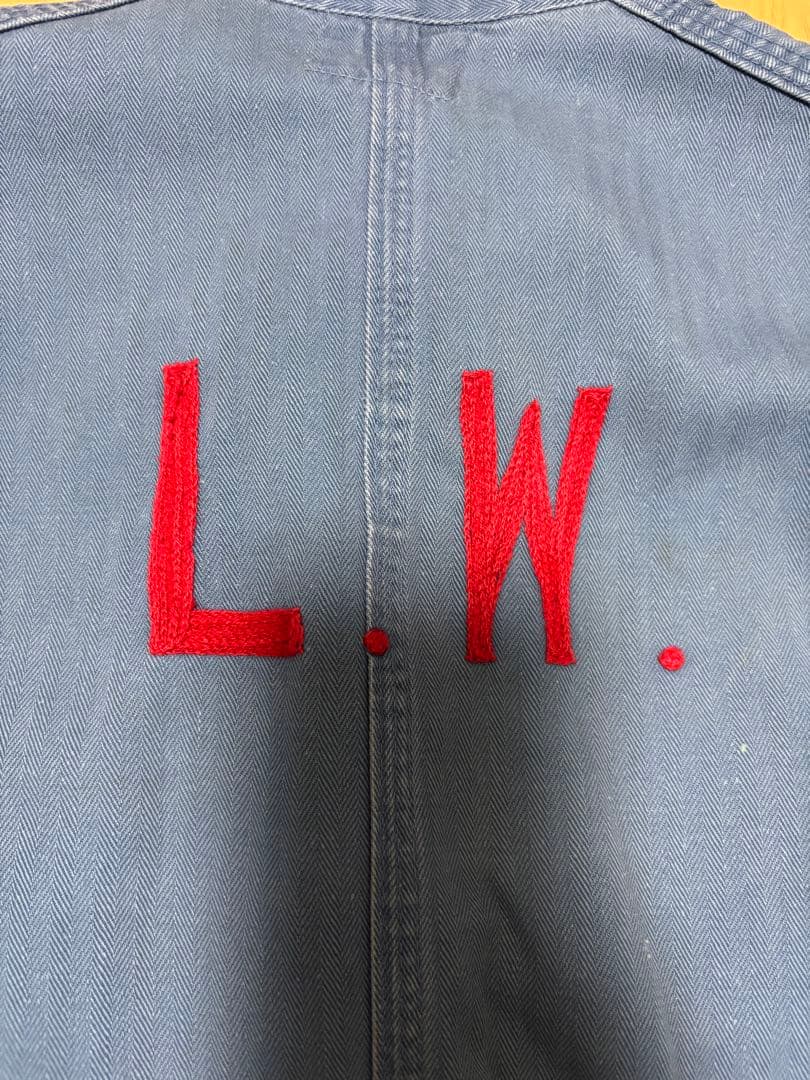 40s anderson オールインワン　ヘリンボーン　ヴィンテージ