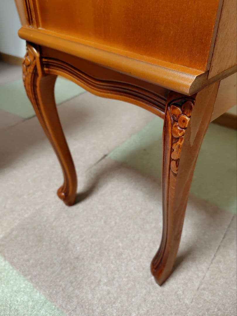 象嵌　猫脚　サイドチェスト　コンソールテーブル