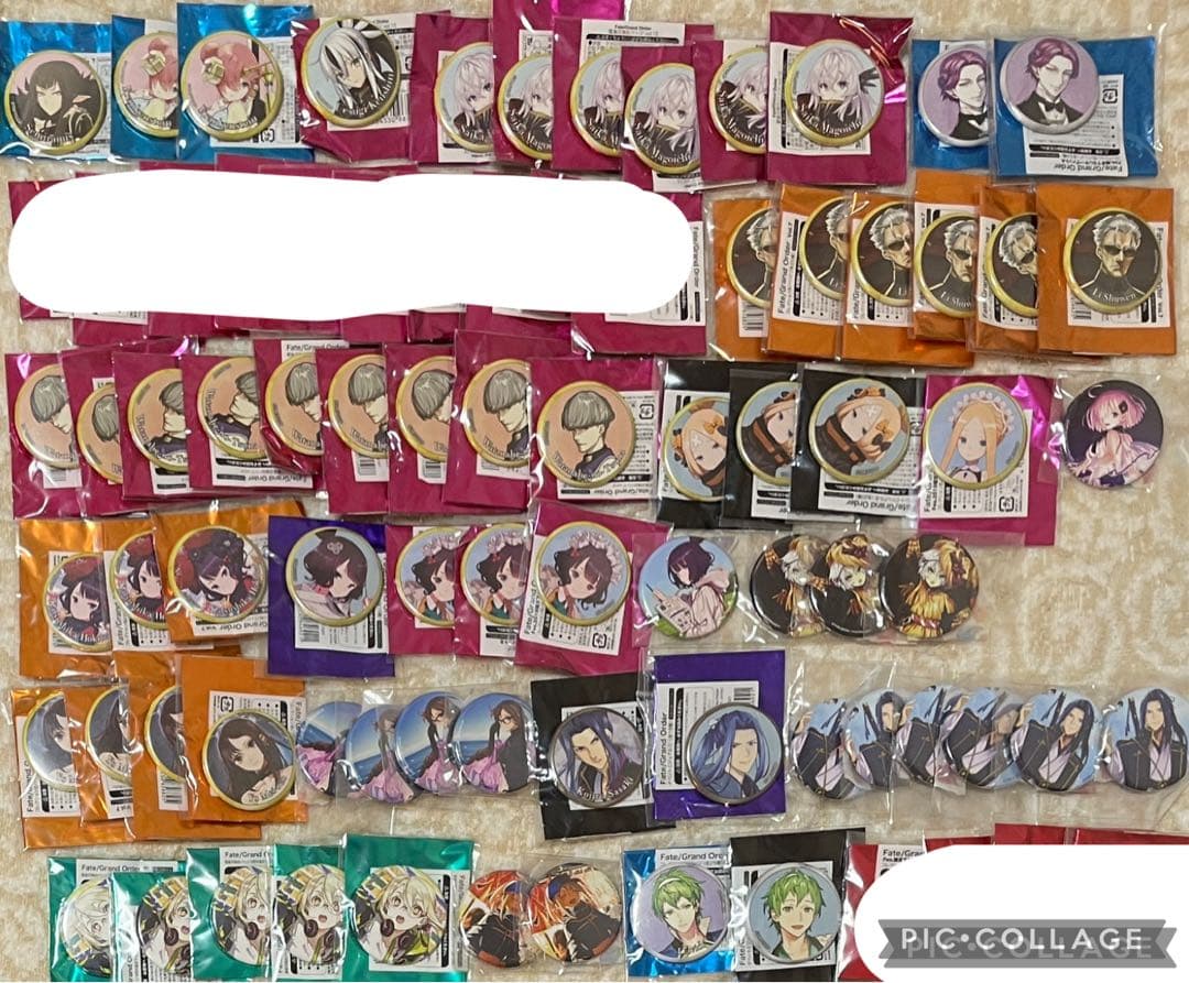【バラ売り100円〜】 Fate FGO fes 霊基召喚缶バッジ など