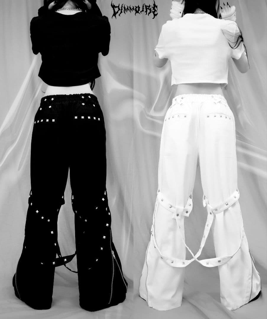 正規品 Dimmoire ディムモアール スタッズボンテージパンツ