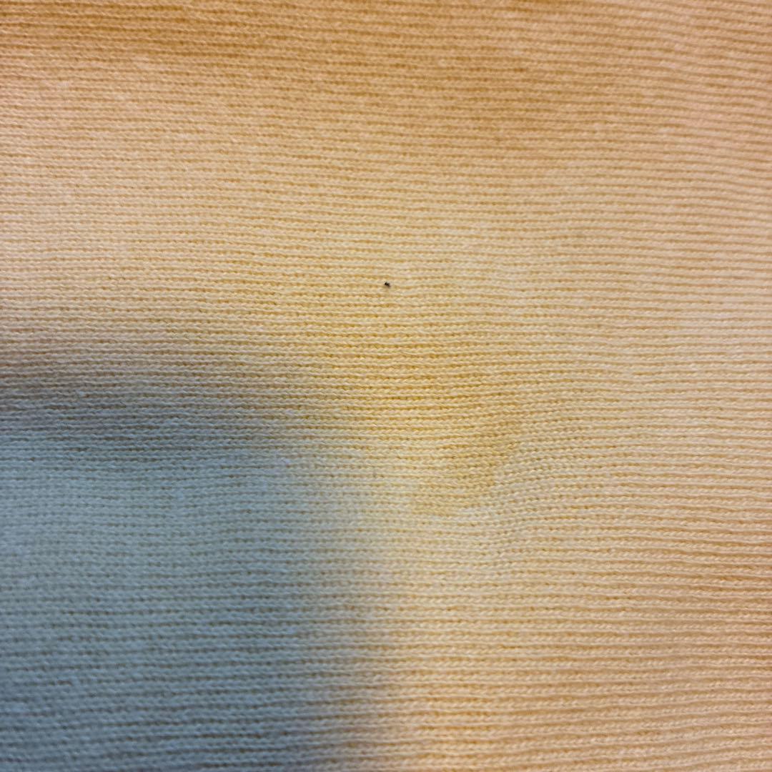 80s 後期　リバースウィーブ レモンイエロー