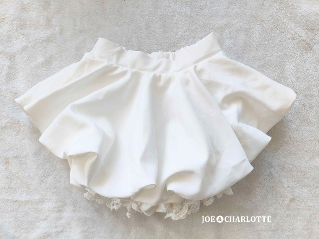 ダーリッチ darich ボリュームバルーンミニスカート ホワイト FREE