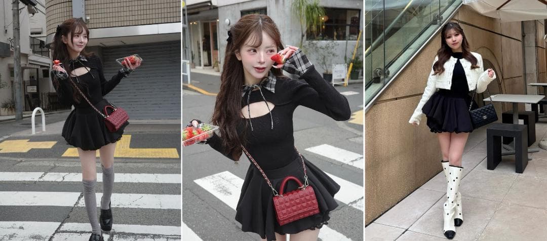 ダーリッチ darich ボリュームバルーンミニスカート ホワイト FREE