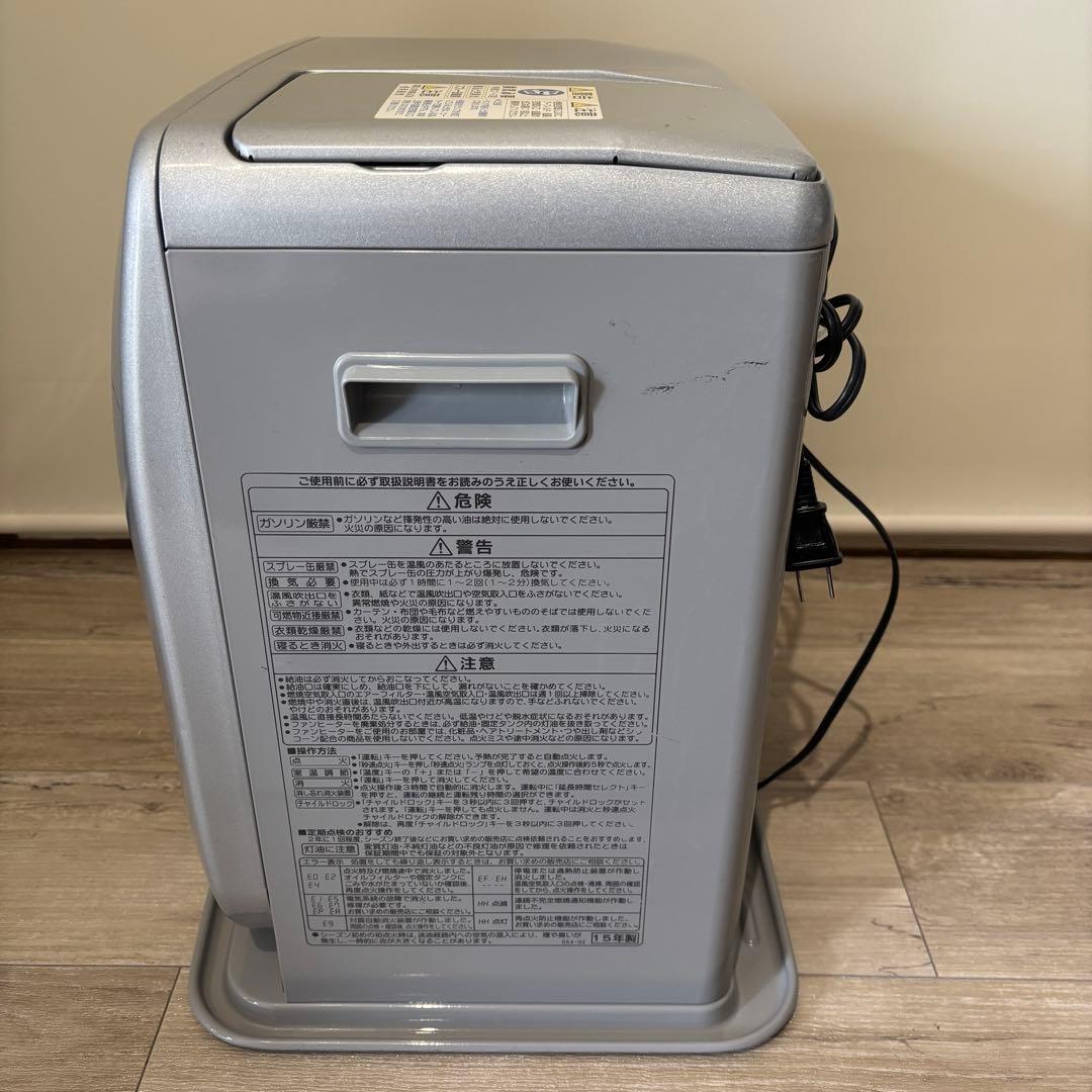 コロナ 石油ファンヒーター FH-G3214Y サテンシルバー　説明書付き