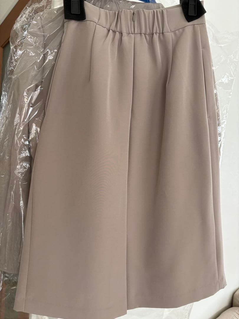 ロペピクニック360°ウルトラストレッチノーラペルジャケット　ラップ風スカート