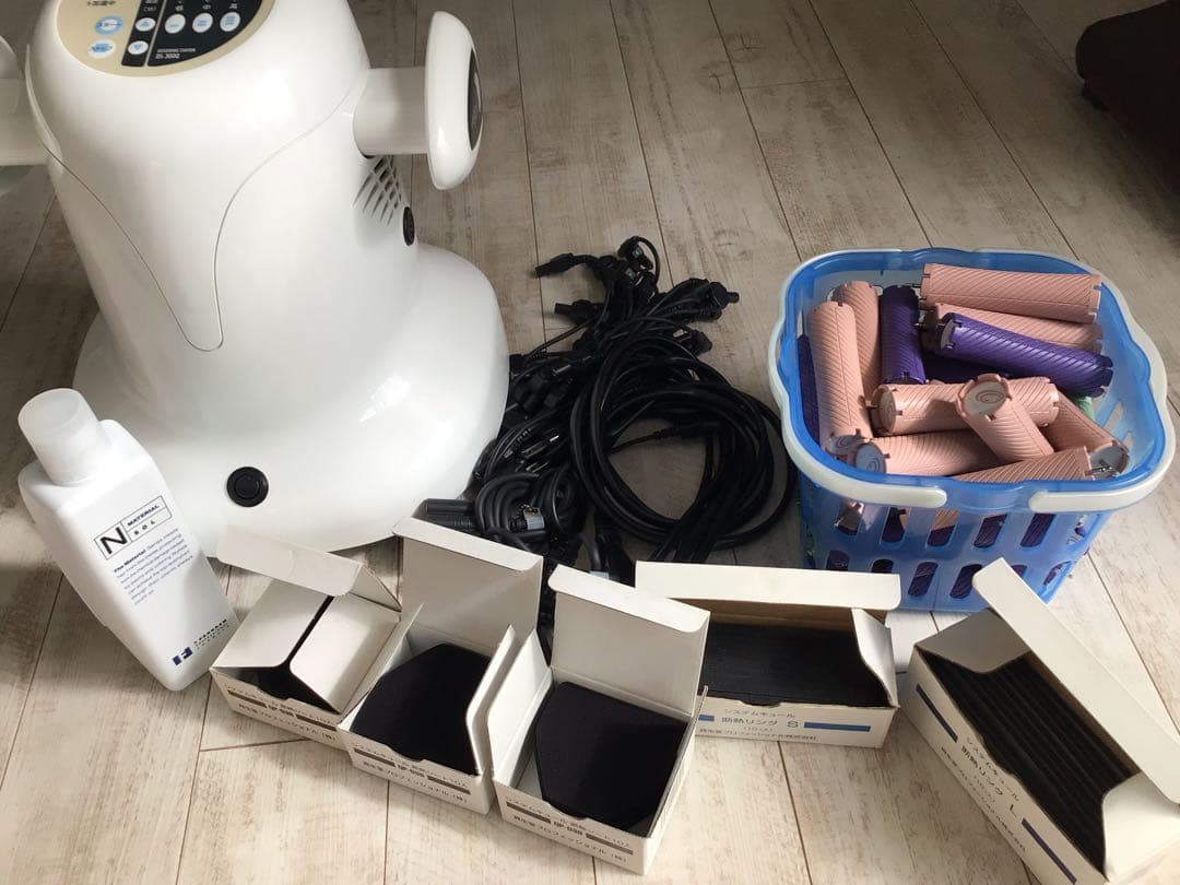 美容室　資生堂システムキュール　デジタルパーマ　美品　説明書付