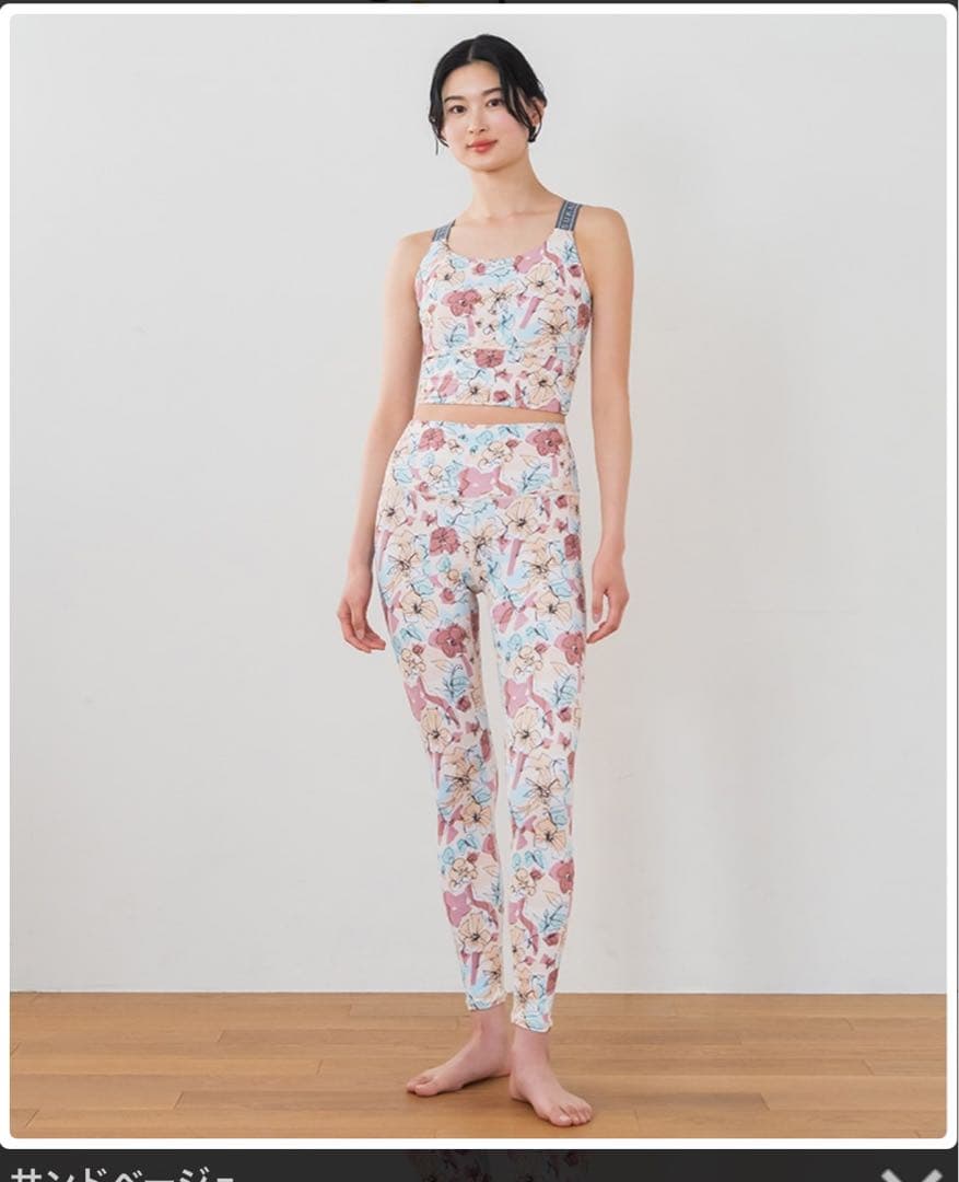 【SUKALA】2025年新作！【新品】ミックスフラワークロスロゴブラトップ！