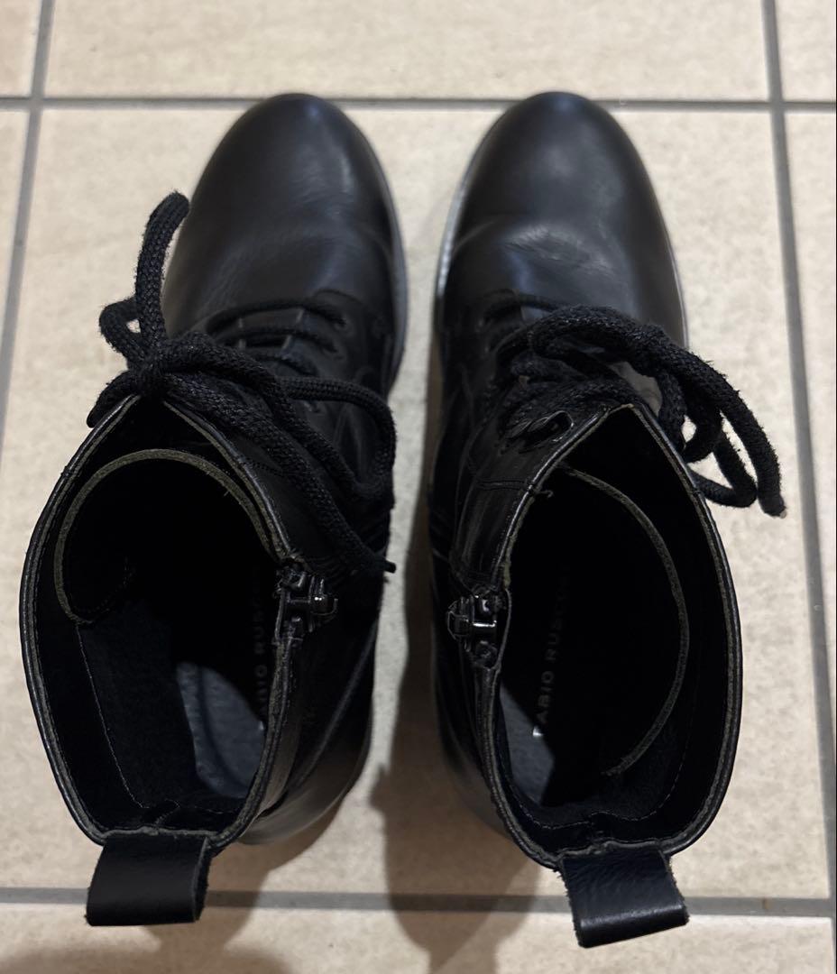 【美品】ファビオルスコーニ レースアップブーツ