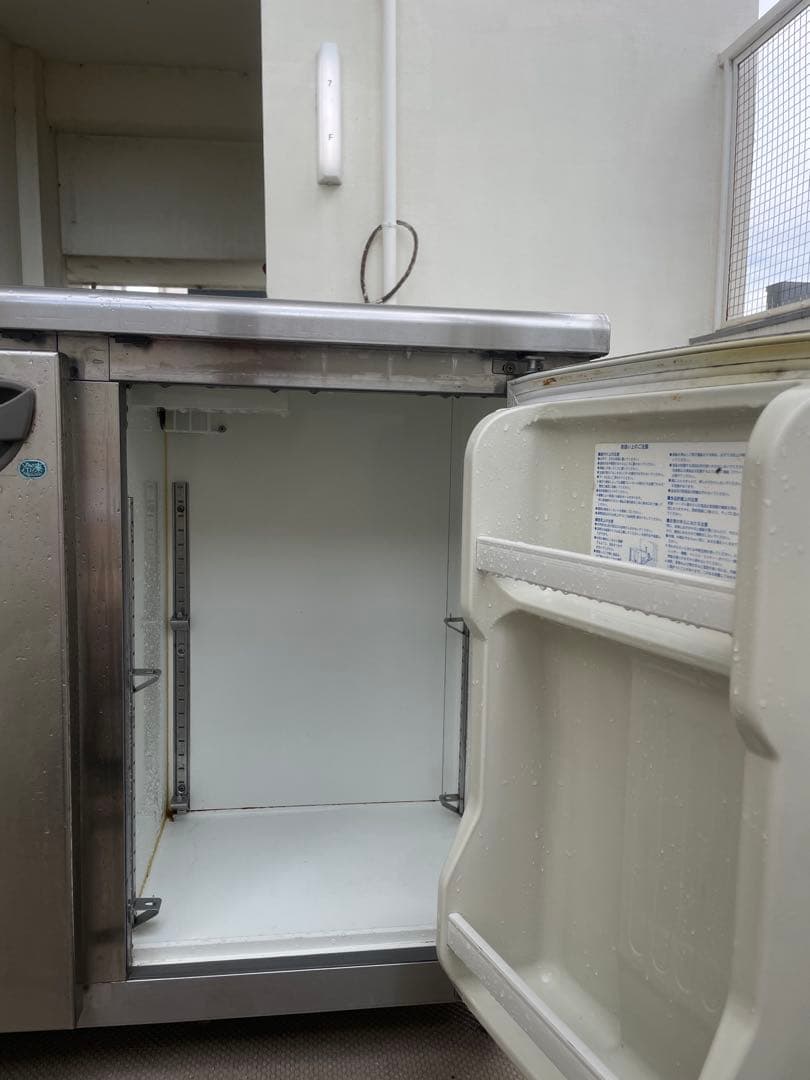 美品フクシマガリレイ業務用台下冷凍冷蔵庫コールドテーブルTMU-41PE2