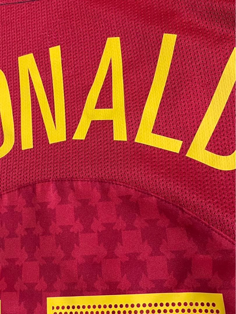 『正規品』ポルトガル代表 2004 クリスティアーノ・ロナウド ユニフォーム