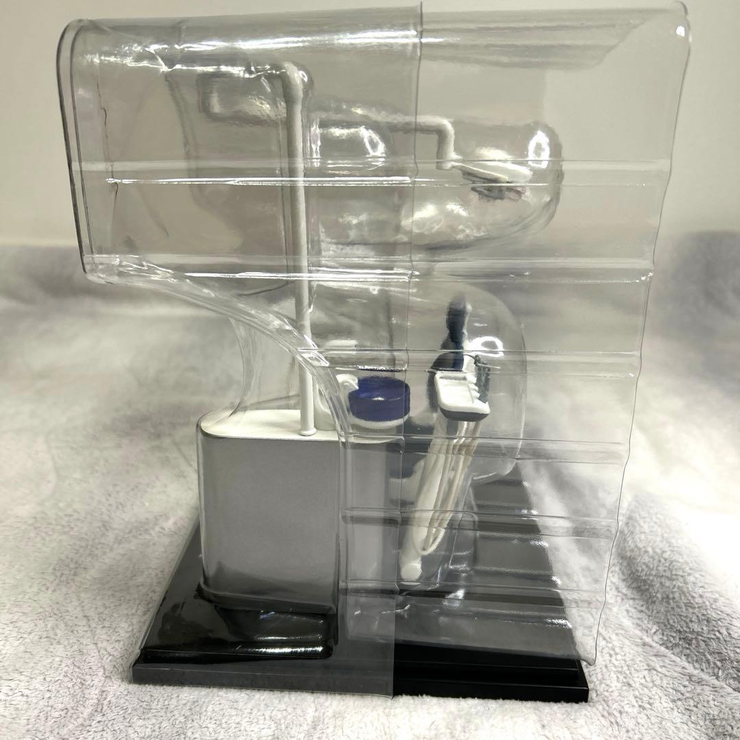 非売品　レア　歯医者　椅子　デンタルチェア　フィギュア　飾り　ミニチュア　紺