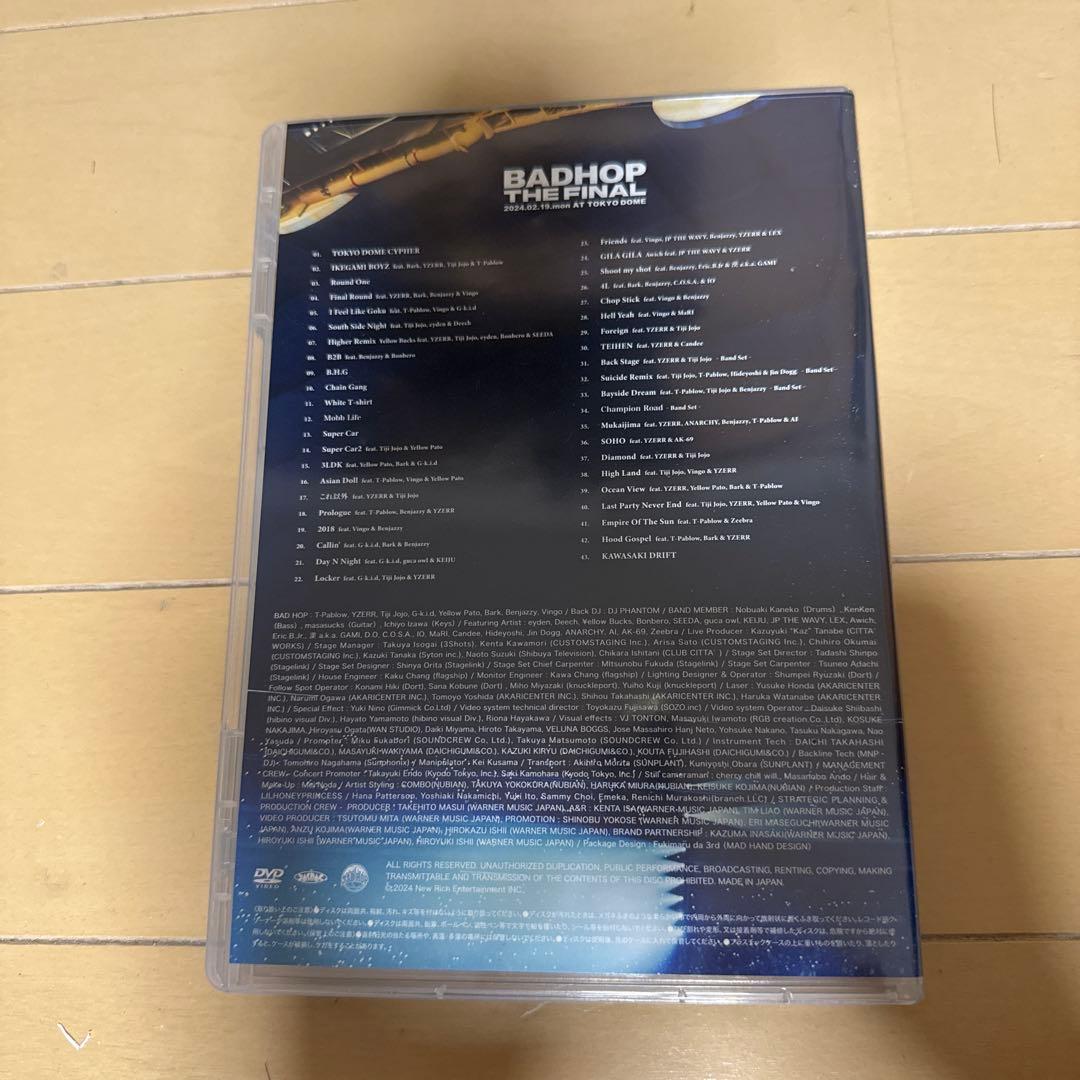 BADPOP 東京ドームライブ DVD