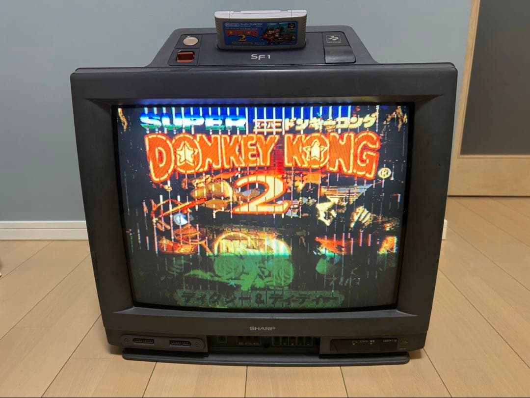 SHARP スーパーファミコン内蔵テレビ 21G-SF1 21型 ※ジャンク