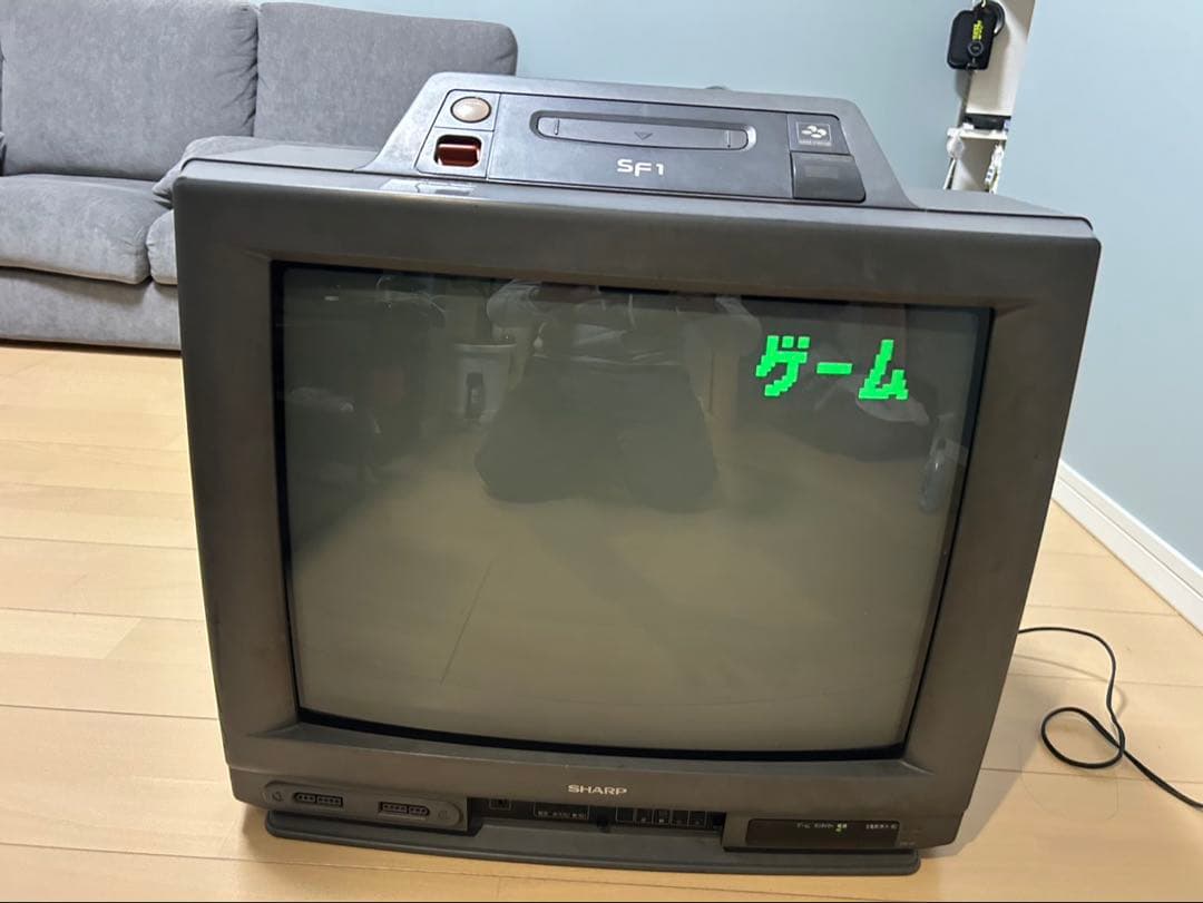 SHARP スーパーファミコン内蔵テレビ 21G-SF1 21型 ※ジャンク