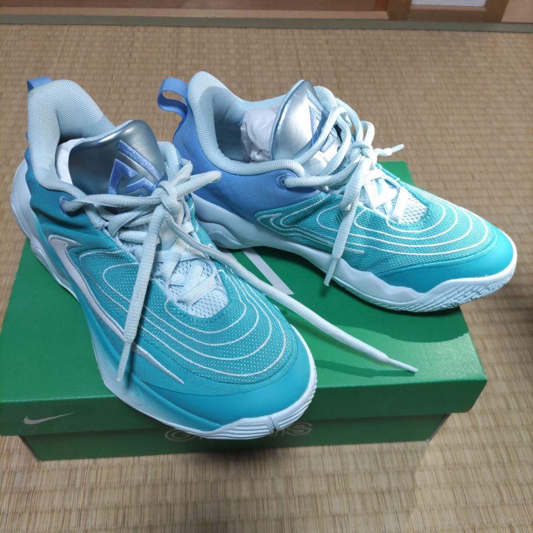 Nike バスケットボールシューズ ティール/ブルー　ヤニスイモータリティ4