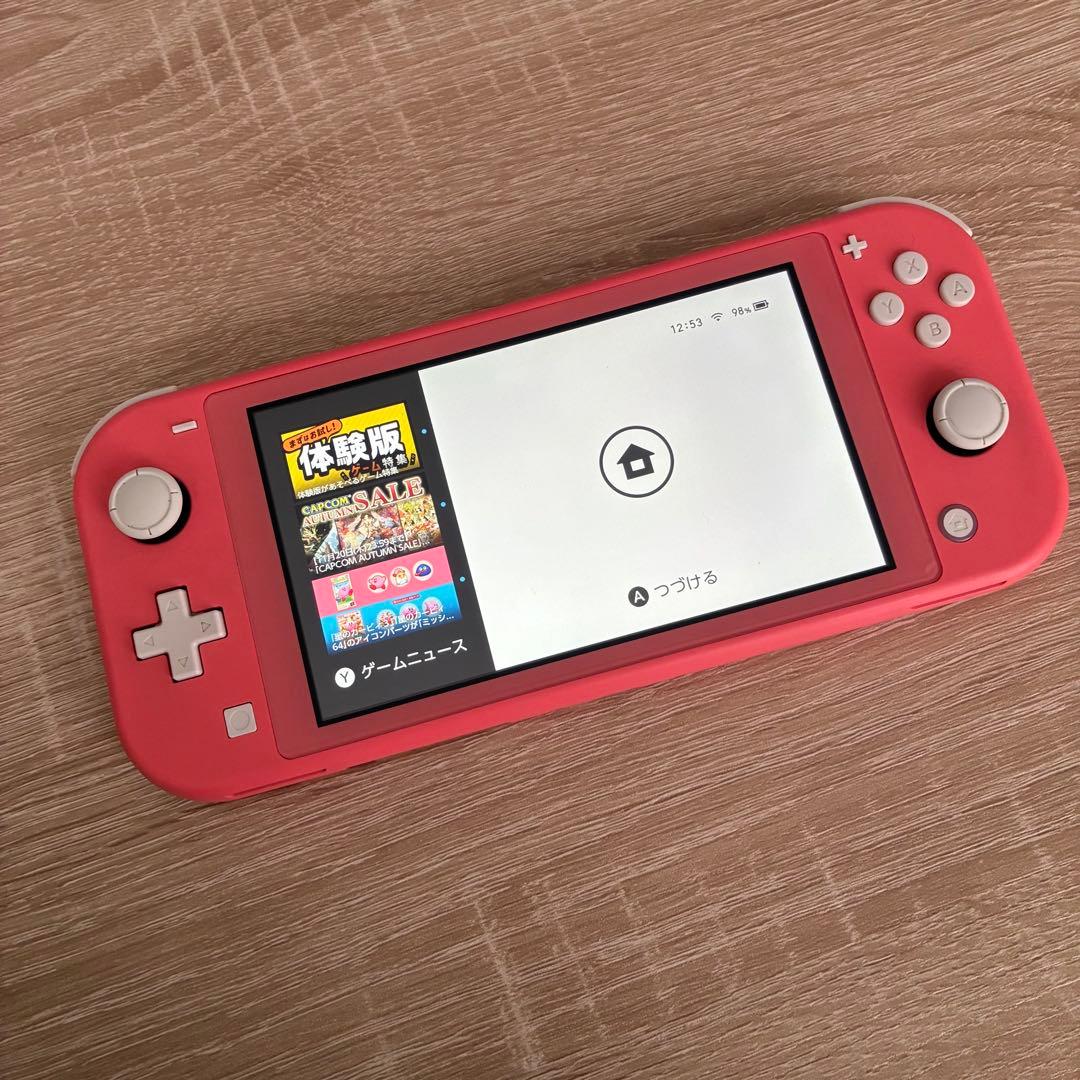 断捨離中！Nintendo Switch Lite ピンク 本体