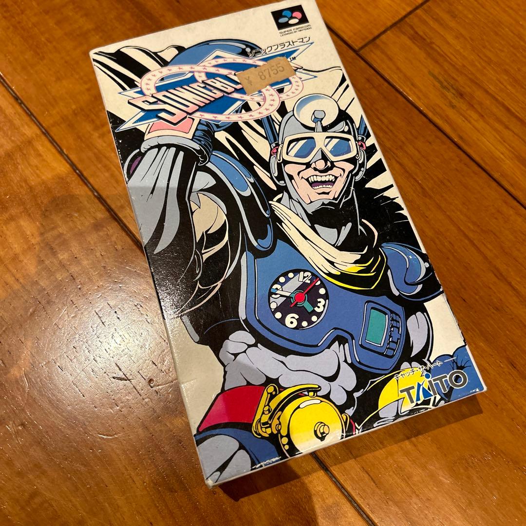 未開封　ソニックブラストマン　スーパーファミコン