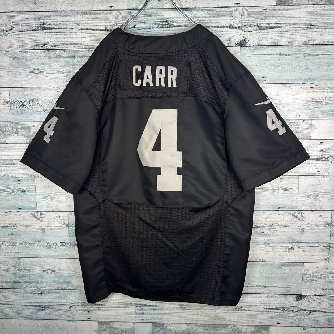 ナイキ NFL 全刺繍 レイダース アメフトゲームシャツ XL 5519