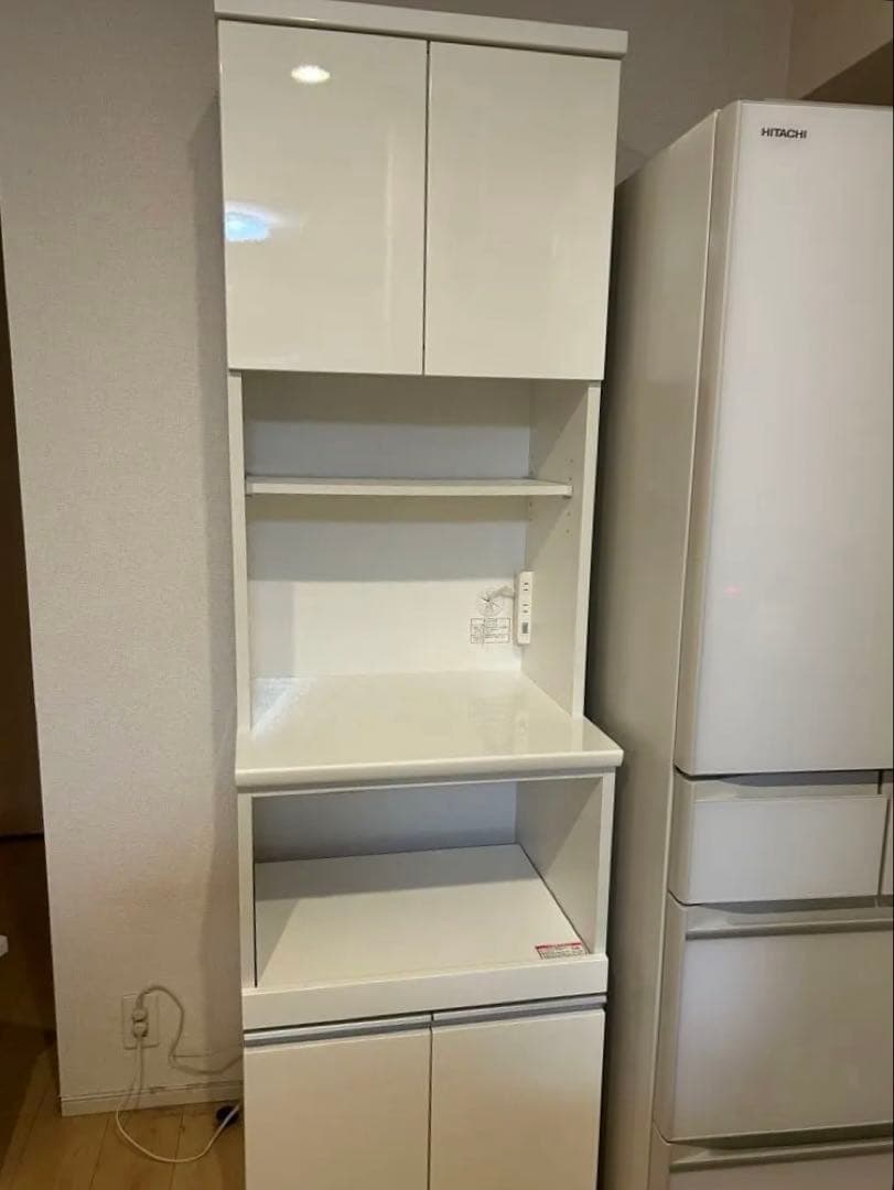【きょうこ】キッチンボード　レジューム ニトリ　食器棚　レンジボード