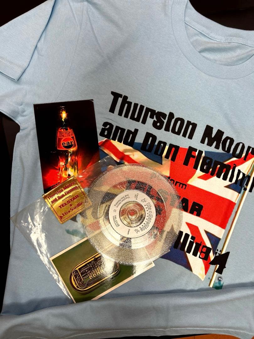 ソニックユース・サーストン+ドンフレ／E.A.R(ソニック・ブーム)7\"レコード