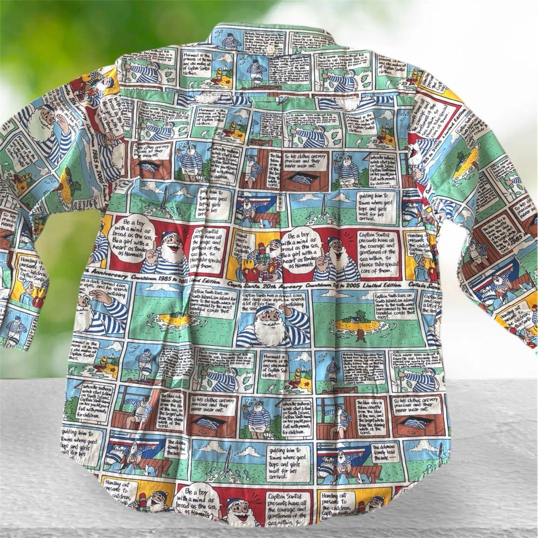 【希少品】1点物！キャプテンサンタ　20周年　キッズ　長袖　シャツ　110
