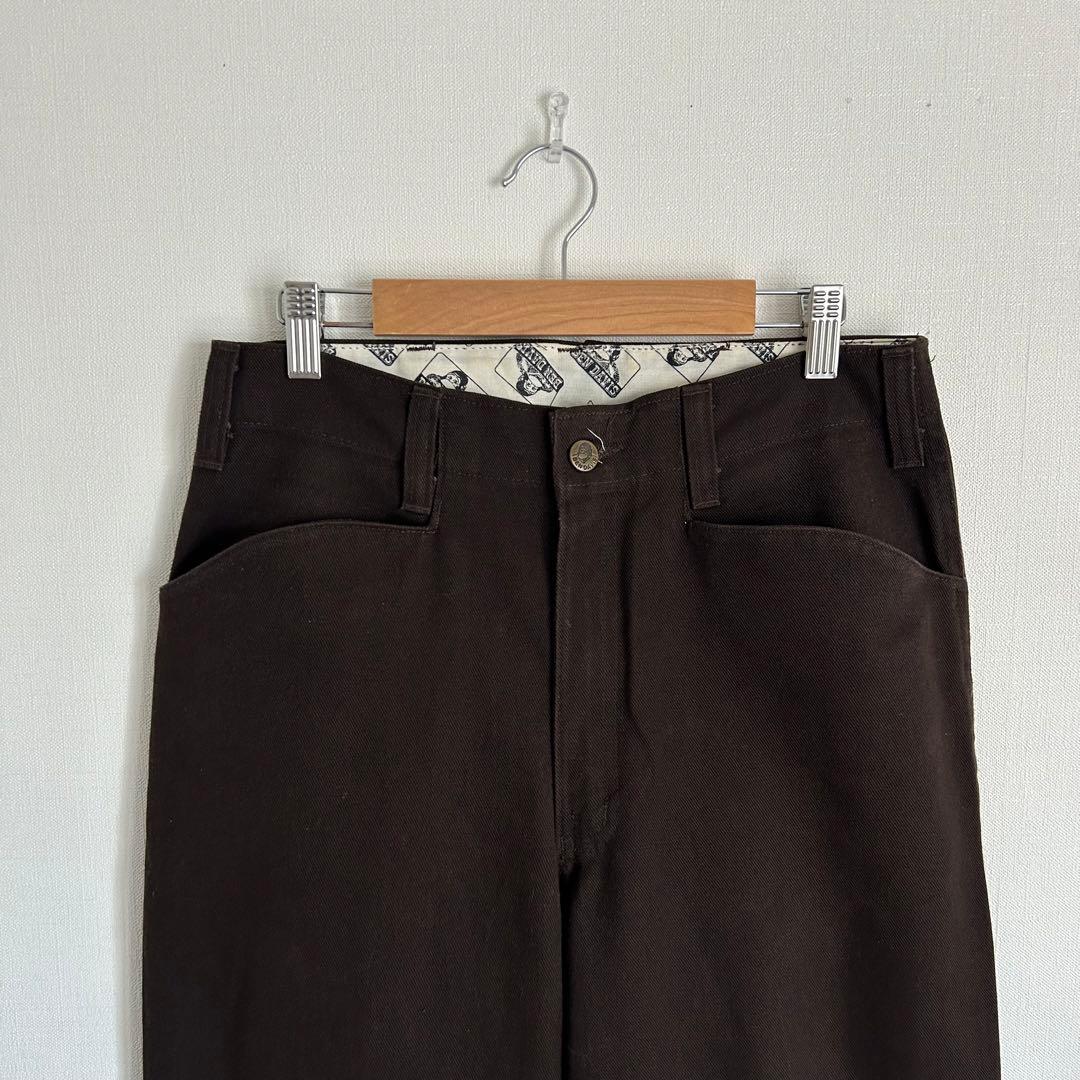 00s BEN DAVIS フリスコパンツ ダークブラウン USA生地 30