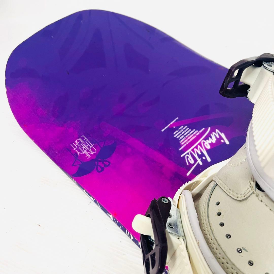 女性用　K2 ケーツー　スノボセット　スノーボード　セット　ブーツ　ビンディング