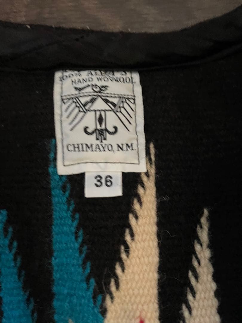 Ortega's オルテガ チマヨベスト　アメリカ製　USA製